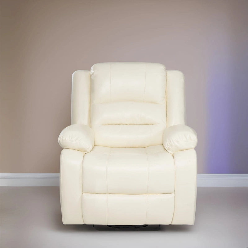 Fauteuil releveur électrique avec chauffage, massage à 8 points et télécommande