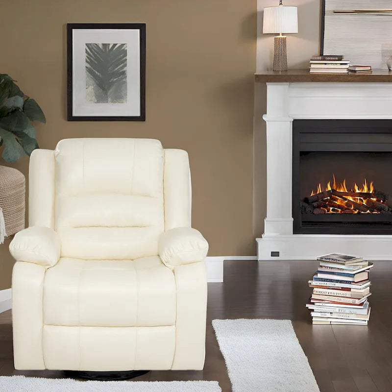 Power Lift Recliner with Heat, 8-Point Massage & Remote Control