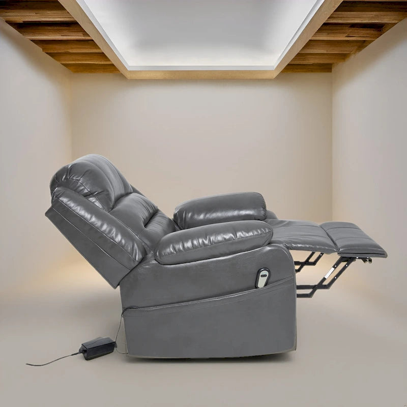Power Lift Recliner with Heat, 8-Point Massage & Remote Control