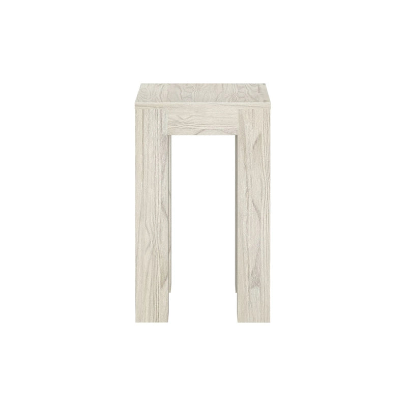Moderne rechthoekige bijzettafel van massief hout