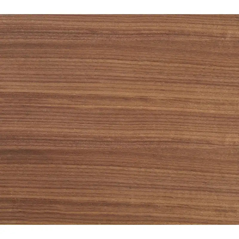 Table basse ronde en placage de bois avec base en métal doré