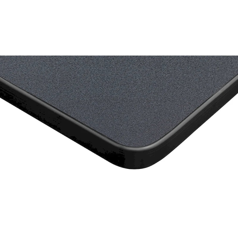 30" quadratischer Klapptisch mit Stahlbeinen — Platzsparendes Design