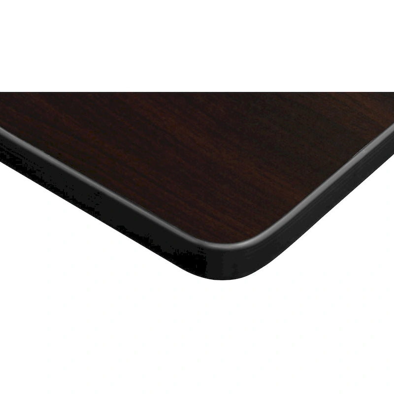30" quadratischer Klapptisch mit Stahlbeinen — Platzsparendes Design