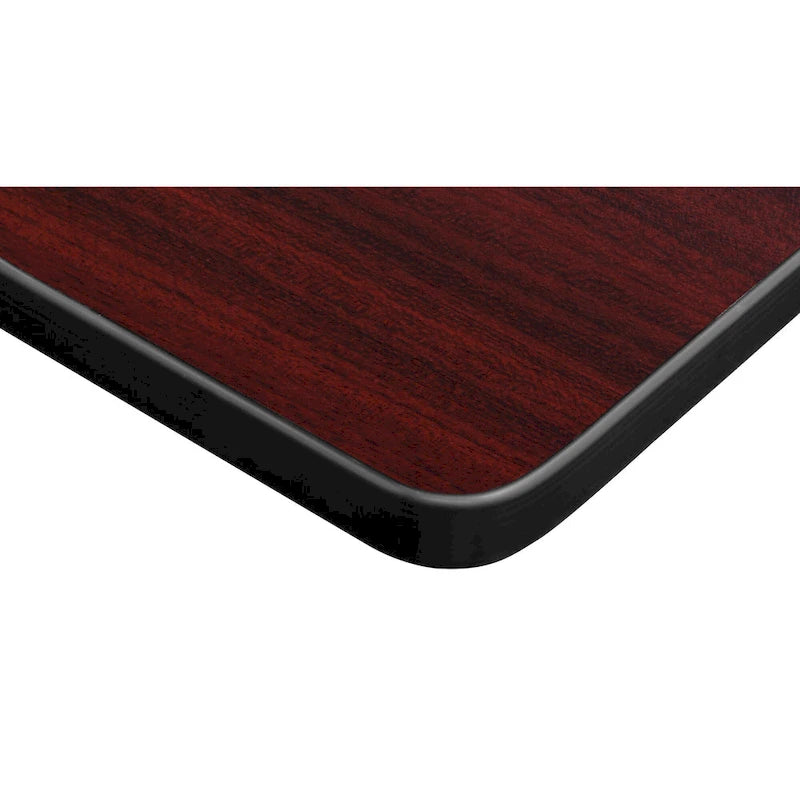 30" quadratischer Klapptisch mit Stahlbeinen — Platzsparendes Design