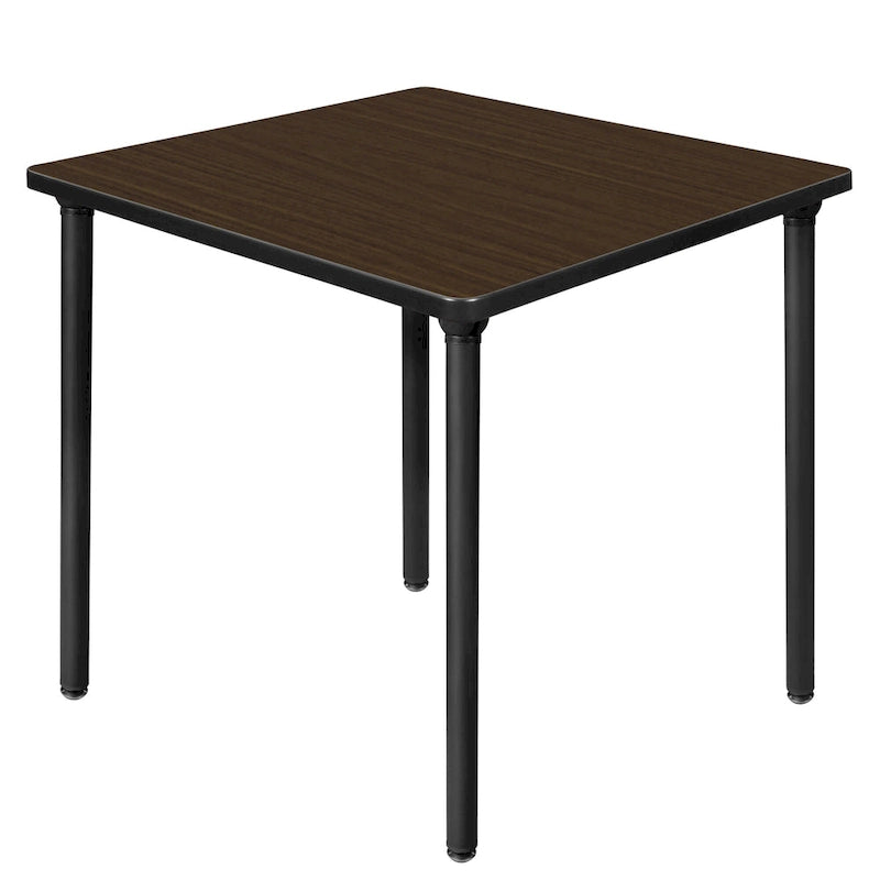 30" quadratischer Klapptisch mit Stahlbeinen — Platzsparendes Design