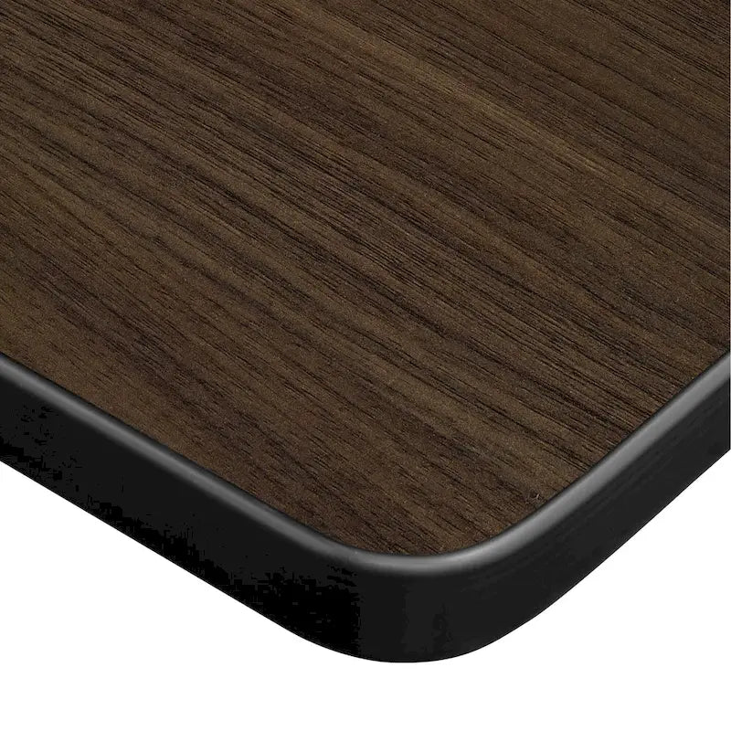30" quadratischer Klapptisch mit Stahlbeinen — Platzsparendes Design