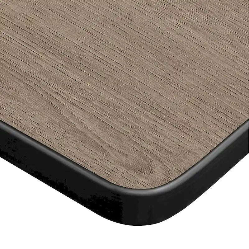 30" quadratischer Klapptisch mit Stahlbeinen — Platzsparendes Design