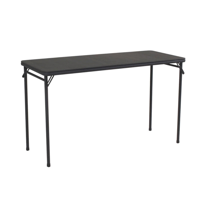 Tavolo pieghevole con piano in vinile da 20" x 48" — uso interno e all'aperto leggero