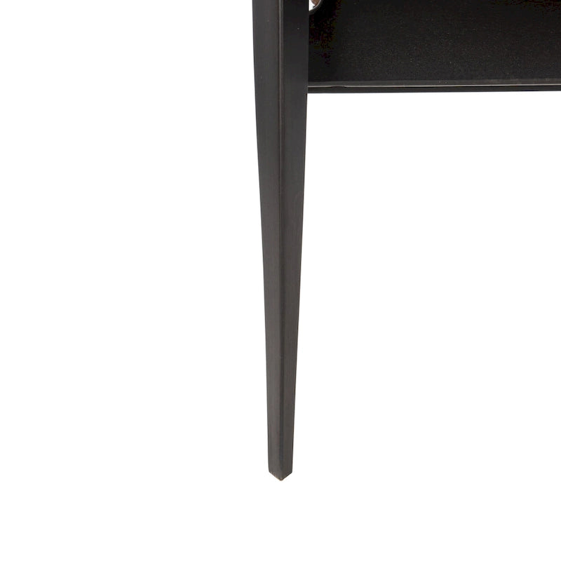Sessel aus geflochtenem Leder