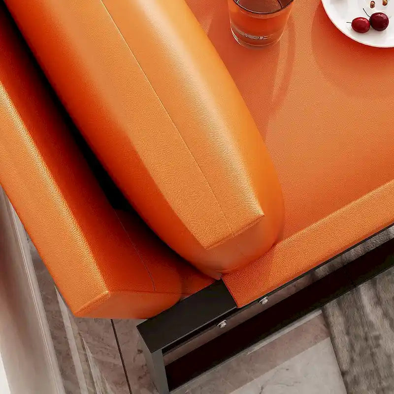 Orange Accent Armchair