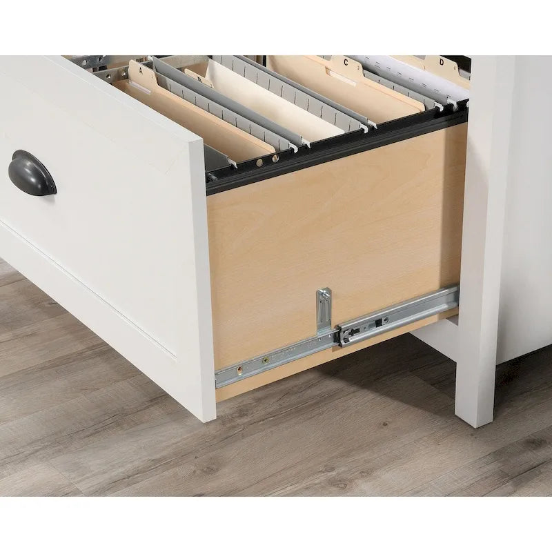2-Drawer Lateral File Cabinet with Full-Extension Slides — Home Office