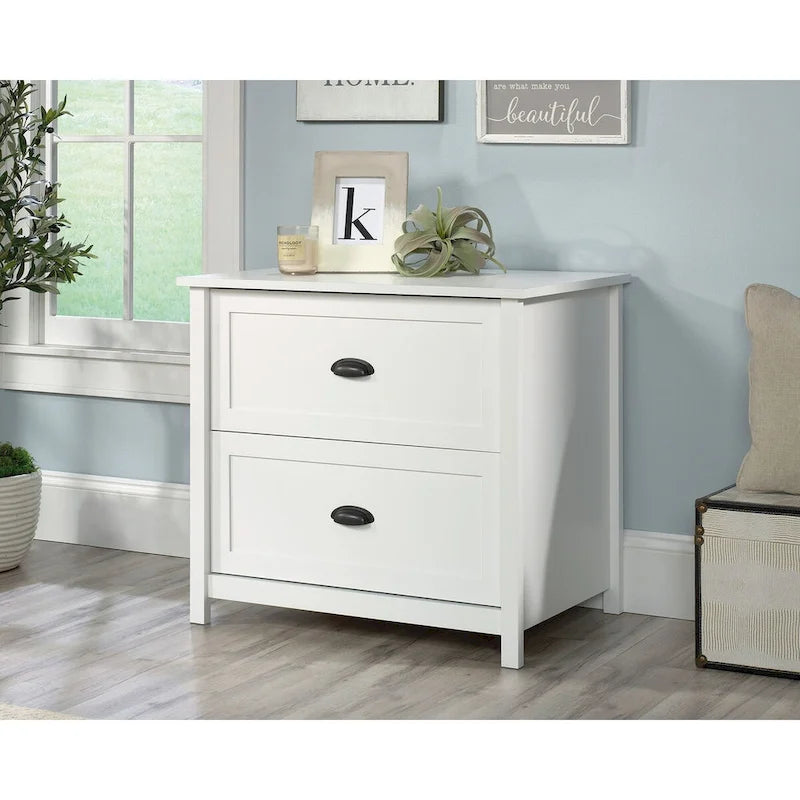2-Drawer Lateral File Cabinet with Full-Extension Slides — Home Office
